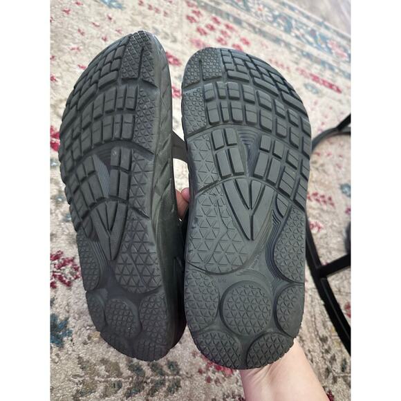 Hoka One One Men's Black Recovery Flip-Flop Sandals Size 14 - Picture 5 of 8